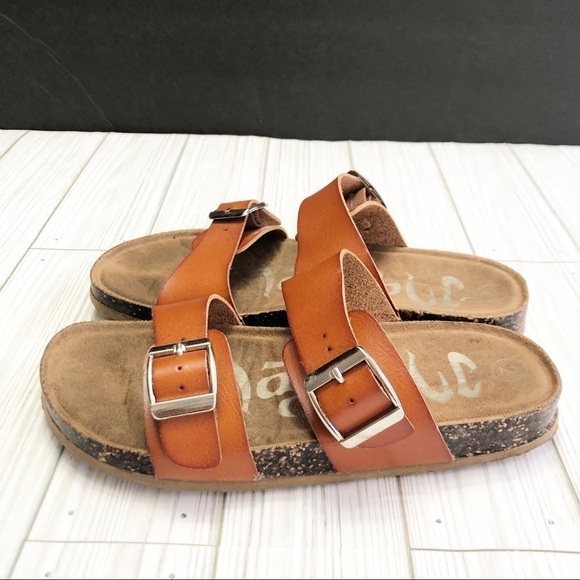 🌸🌼EUC Girls Mad Love Footbed Sandals - Picture 5 of 8